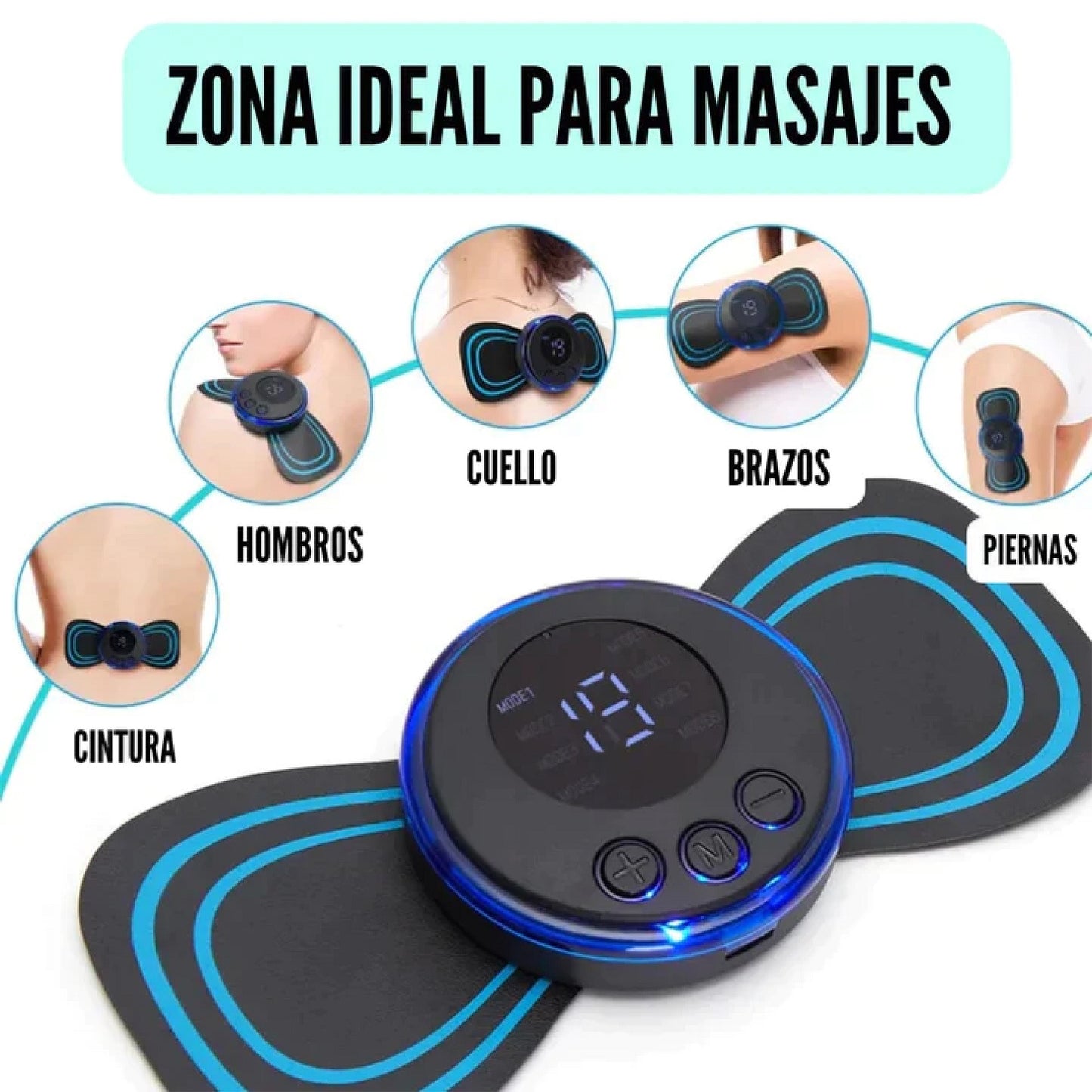 ZenPulse | Mini Parche Masajeador Electrico