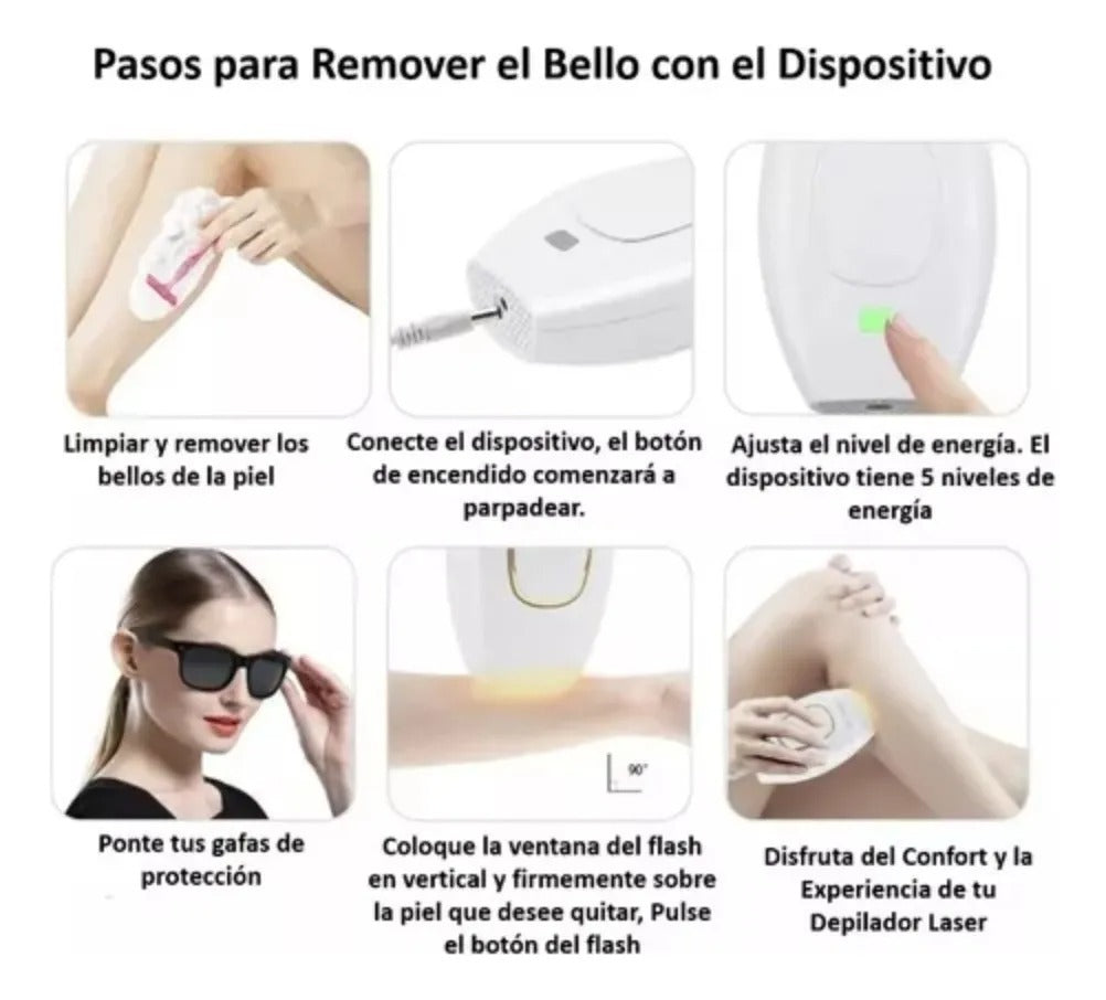 Dispositivo IPL | Depilador Laser Domestico
