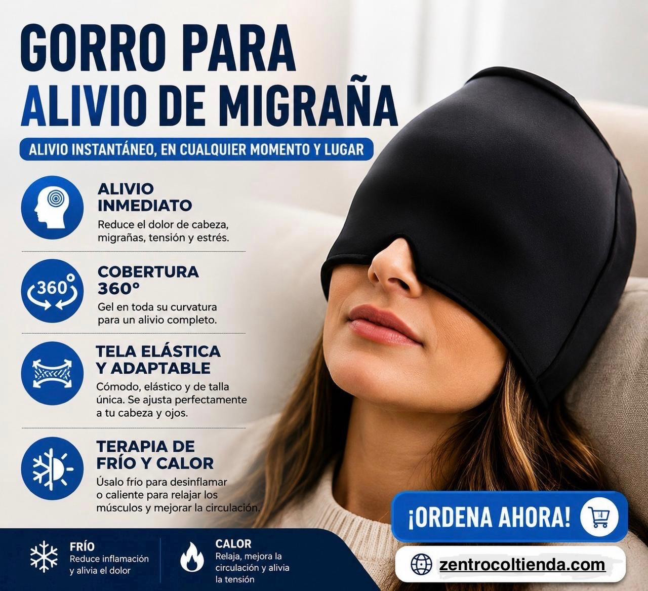 Gorro Anti-Migraña | MigraCare 360