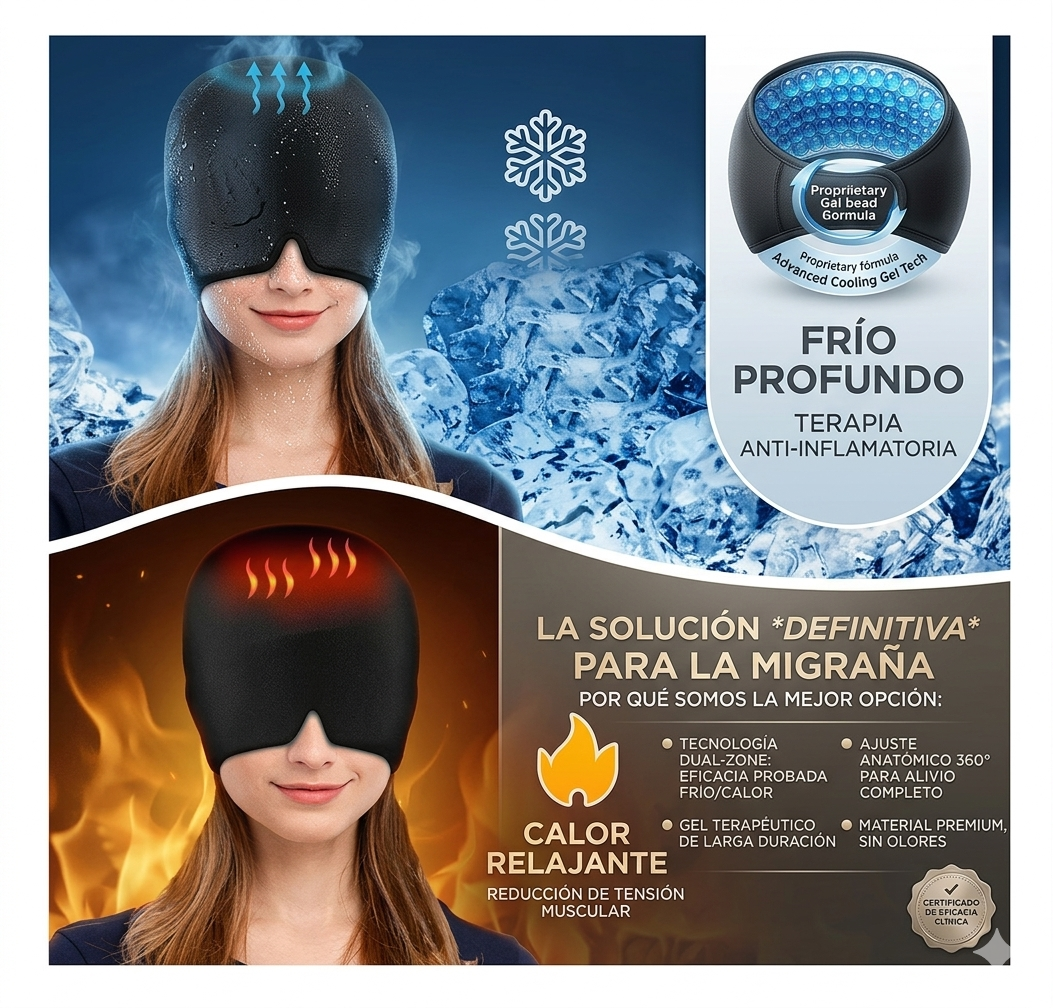 Gorro Anti-Migraña | MigraCare 360